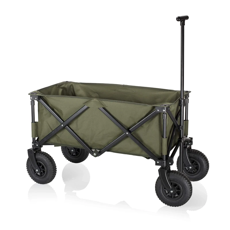 Campart HC-0911 - Foldaway trolley –Capacity 70 kg – Green