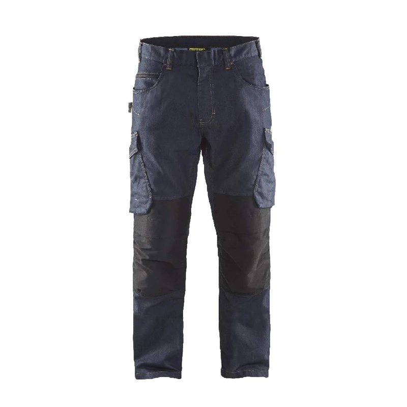 Blakläder 149711418999D120 Service Trousers Size Denim in Navy Blue/Black, D120