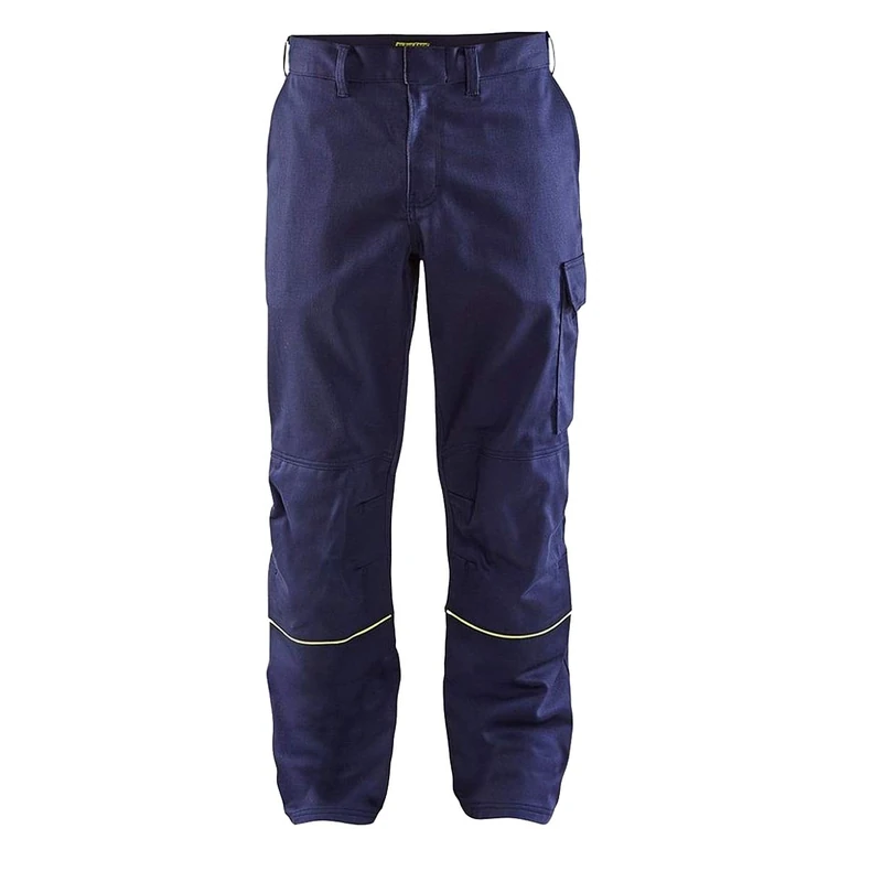 Blakläder 170115018933C56 Welding Trousers, Navy Blue/Yellow, C56