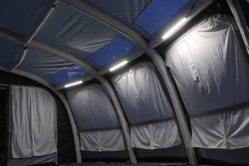 Lumi-Link LED Tube Lighting System for awnings Tents Market Stalls and Canopies, Black