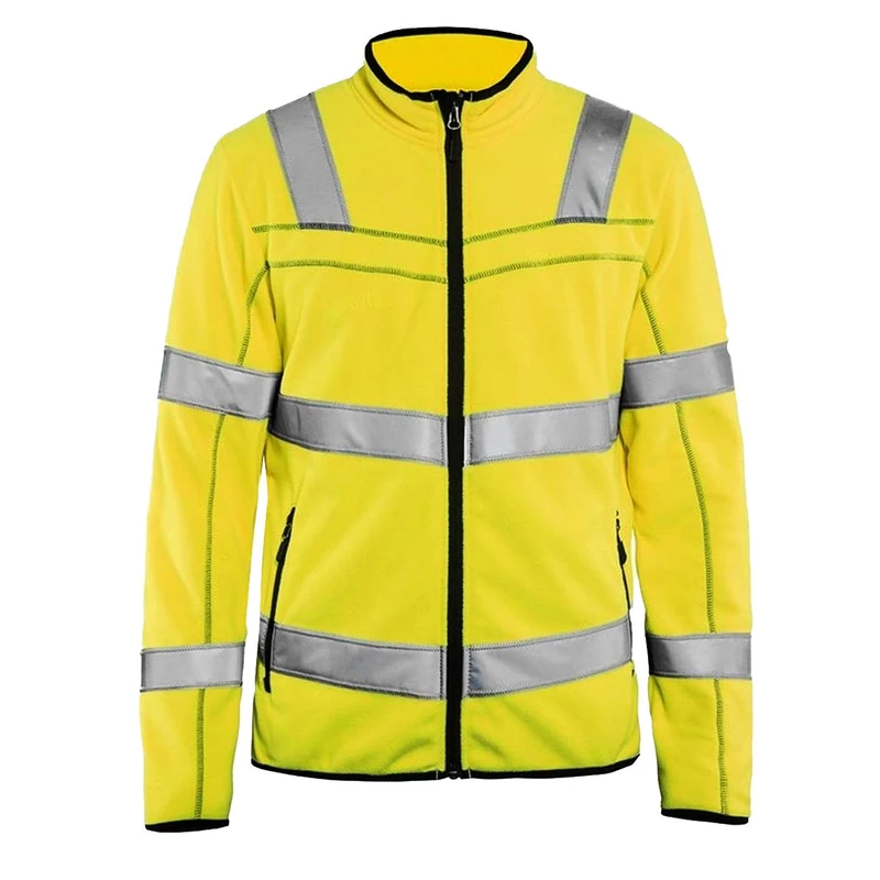 Blakläder 494110103300XX-Large High-Vis Microfleece Jacket, Yellow, XX-Large