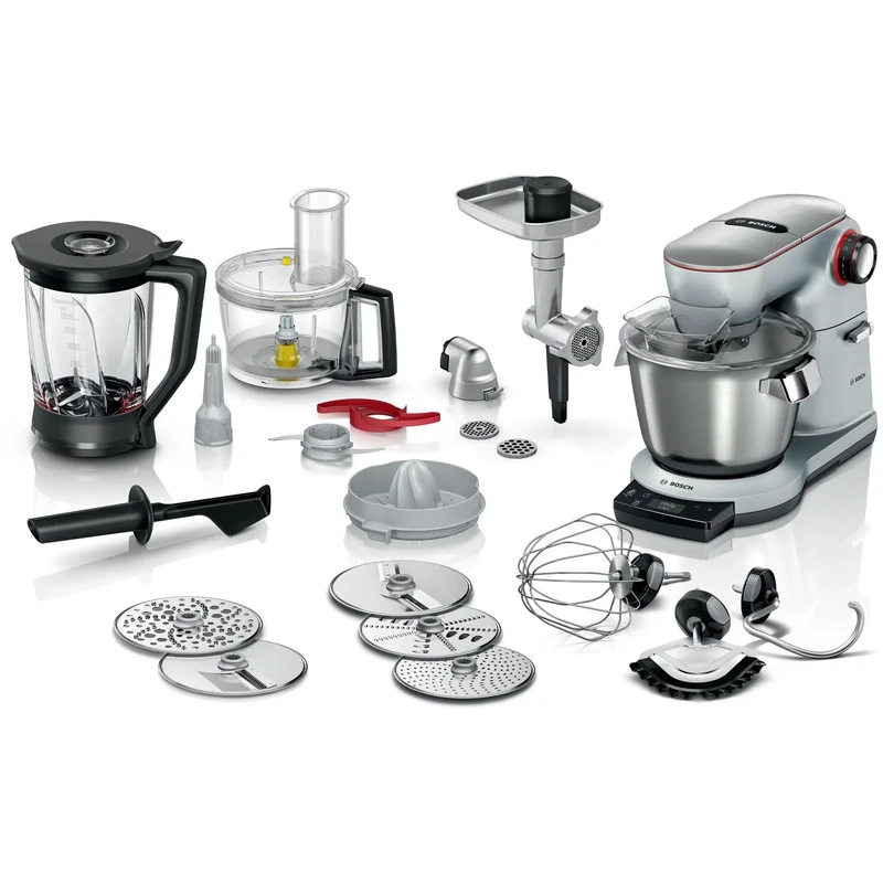 Bosch MUM9BX5S65 1500W 5.5L Stainless Steel Kitchen Processor (5.5 litres, Rotary, Aluminium, Metal, Glass)