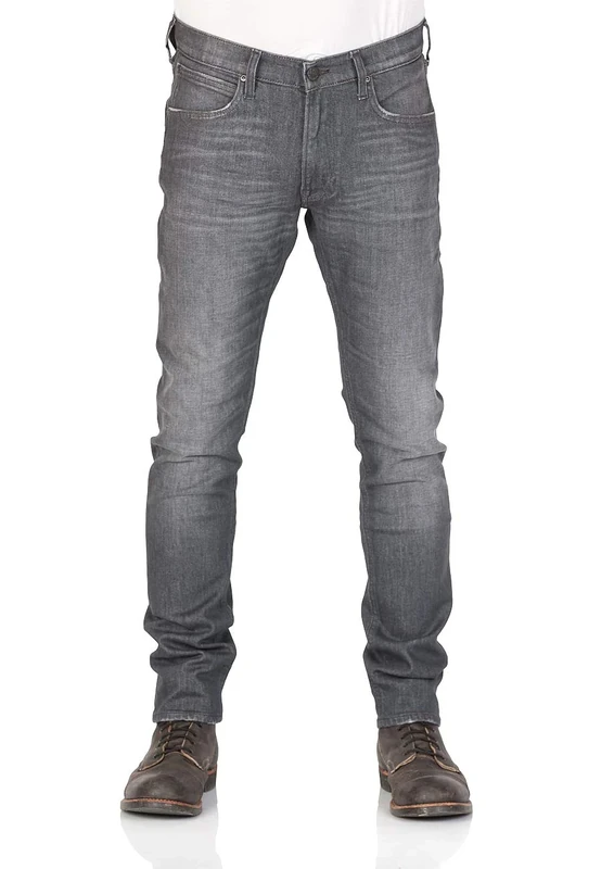 Lee Men's Luke Tapered Fit Jeans, Grey (Grey Used Sf), W27/L32 - Image 1