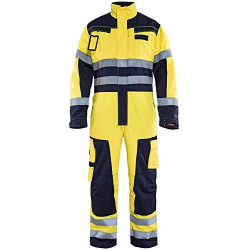Blakläder 637815143389D104 Overall "Multinorm", Yellow/Navy Blue, D104