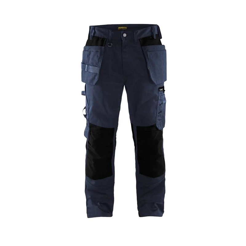 Blakläder 155518608699C58 Craftsman Trousers, Navy Blue/Black, C58