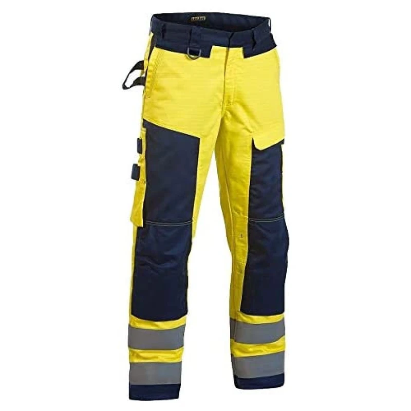 Blakläder 157815143389C64 Craftsman Trousers "Multinorm", Yellow/Navy Blue, C64
