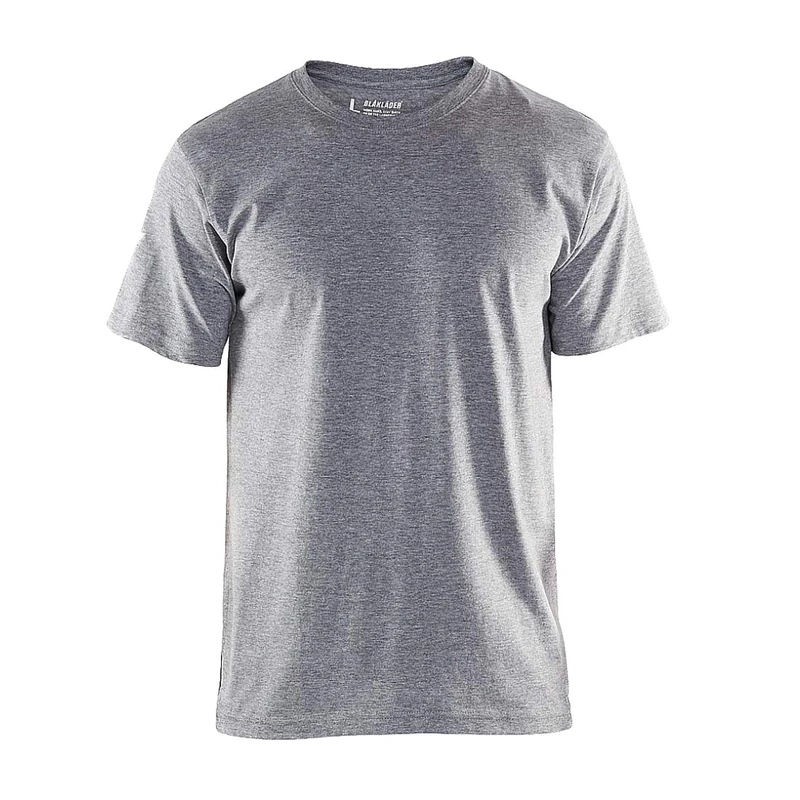 Blakläder 330210339000XXL T-Shirt, Grey, 2X-Large