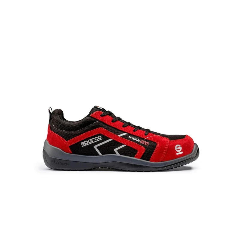 Sparco 0751838NRRS Shoes, Black/Red