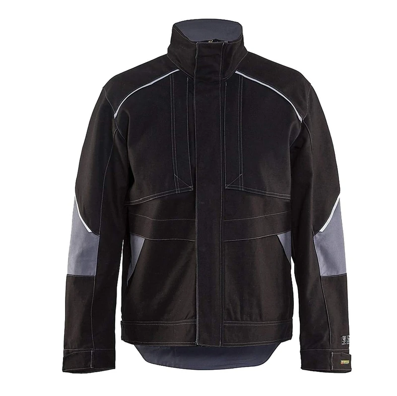 Blakläder 406115169994X-Small Anti-Flame Jacket, black/grey, X-Small