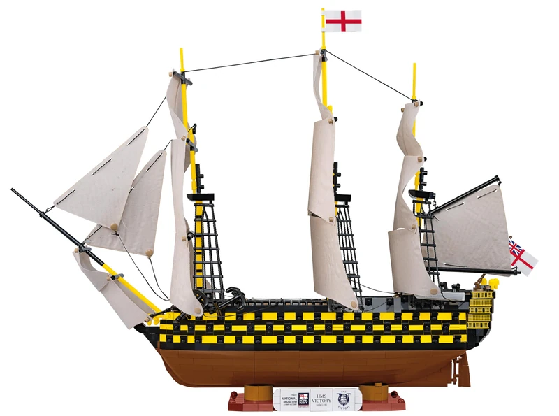 COBI HMS Victory (Trafalgar 1805) Building Set - 2517 Pieces