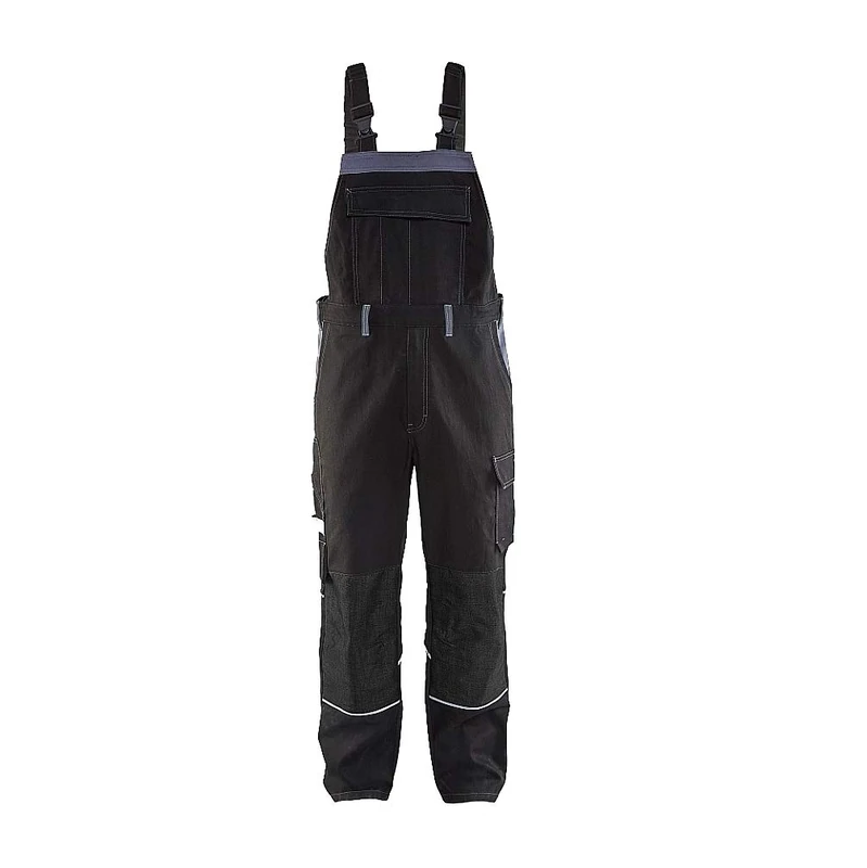 Blakläder 286115169994C156 Anti-Flame Bib Trousers, black/grey, C156