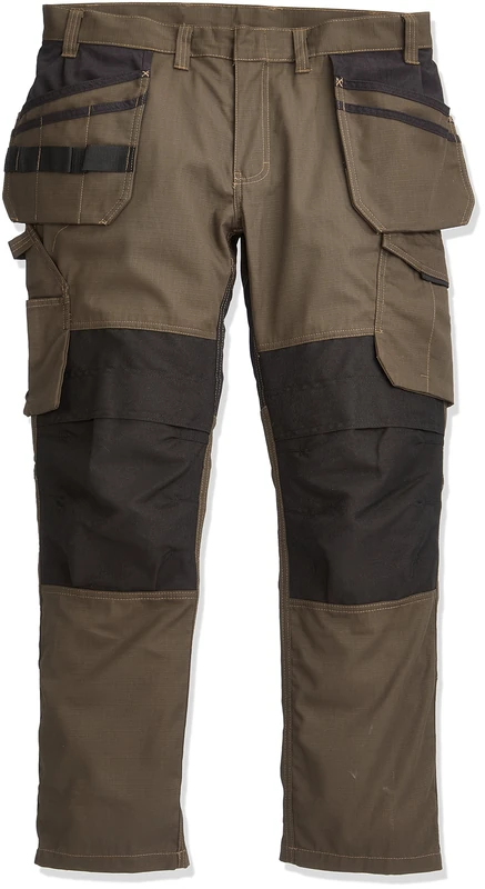 Blakläder 149613304599D124 Service Trousers with Nail Pocket, Olive Green/Black, D124