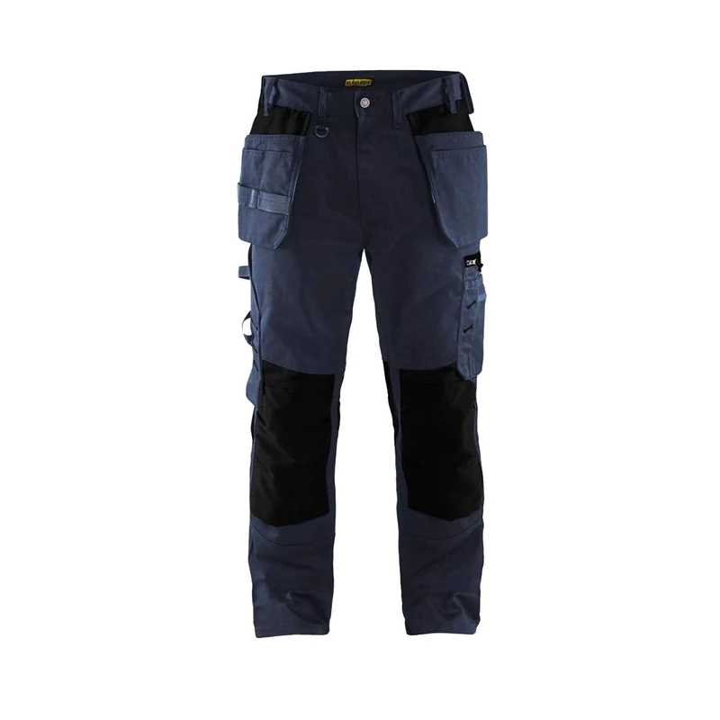 Blakläder 155518608699C46 Craftsman Trousers, Navy Blue/Black, Size C46