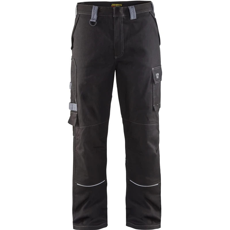 Blakläder 156115169994C46 Anti-Flame Trousers, black/grey, C46