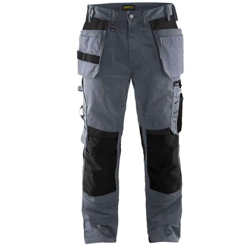 Blakläder 155518609499C148 Craftsman Trousers, grey/black, C148