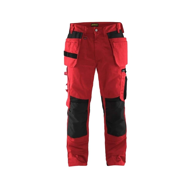 Blakläder 155518605699C54 Craftsman Trousers, Red/Black, C54