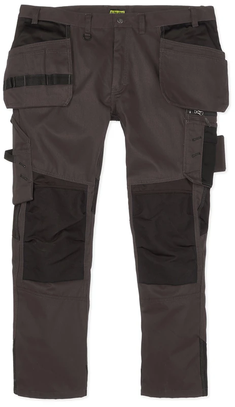 Blakläder 155518609899D120 Craftsman Trousers, Dark Grey/Black, Size D120