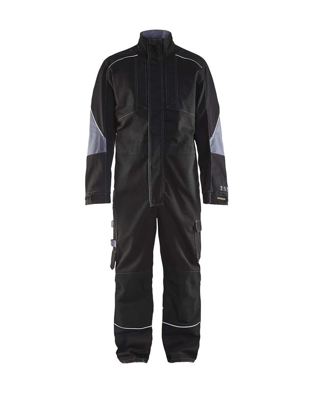 Blakläder 606115169994C50 Anti-Flame Overall, black/grey, C50