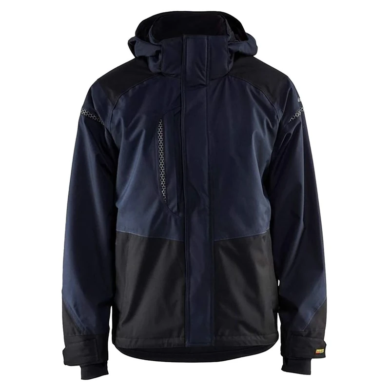 Blakläder 498819878699S Shell-Jacket, Dark Navy Blue/Black, Small