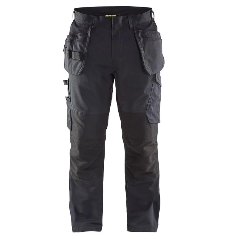 Blakläder 149613309998C46 Service Trousers with Nail Pocket, Black/Dark Grey, Size C46