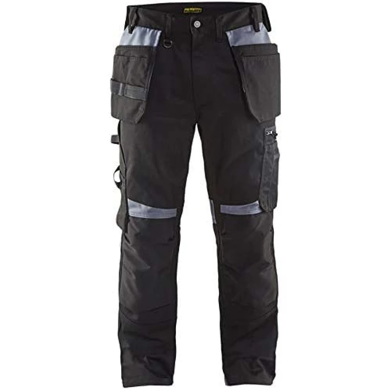 Blakläder 155518609994D84 Craftsman Trousers, black/grey, D84