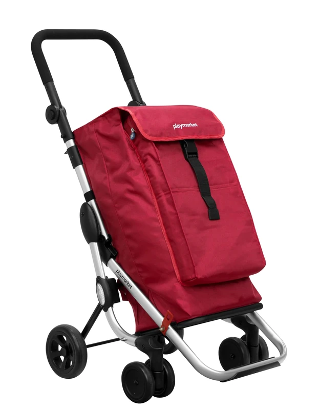 Playmarket Go Up Basic Suitcase, 110 cm, 39.5 liters, Red (Charme)