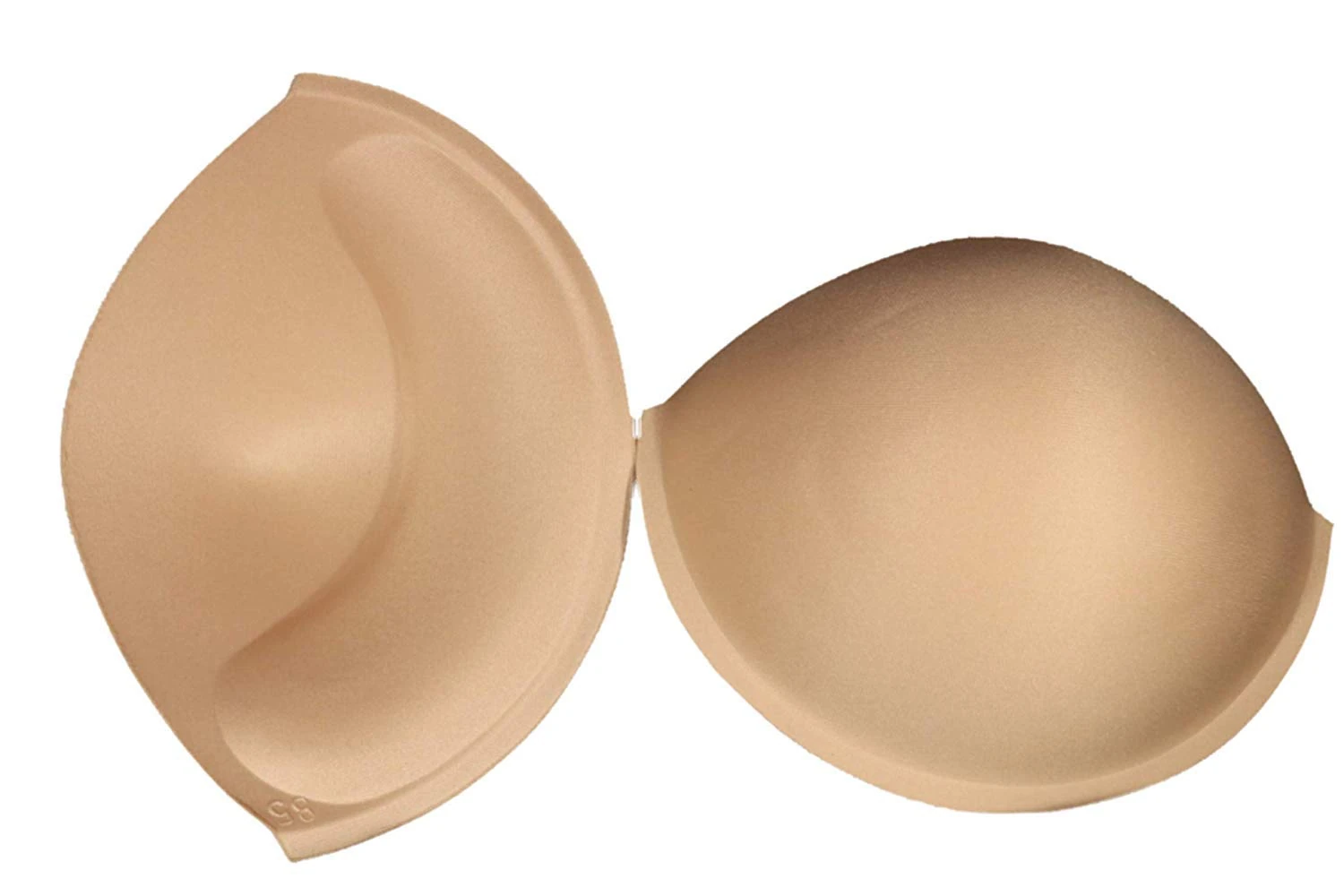 MNJ-TRIMMINGS Beige Sew in Push up Bra Cup, Premium Quality (B)