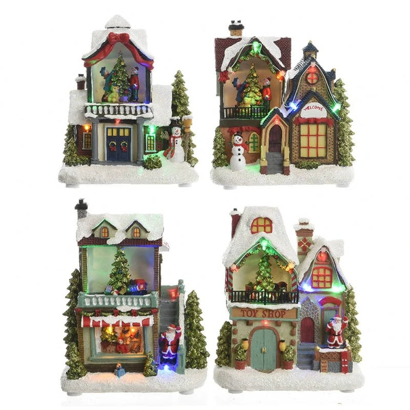 Christmas House LED 3XAA Assorted Models