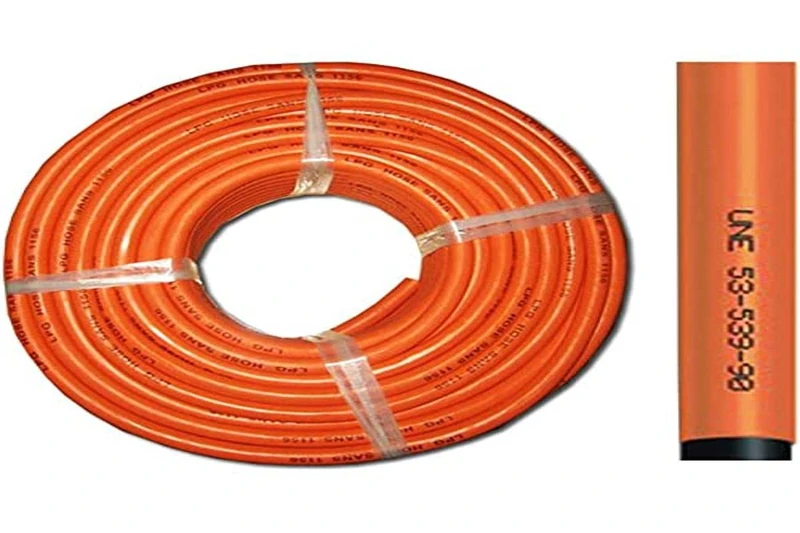 EDP 0 BUTANE GAS HOSE 9 x 15 mm Orange - Image 1