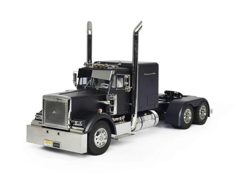 TAMIYA 56356 Other License 1:14 RC Grand Hauler Matte Black Edition, Black