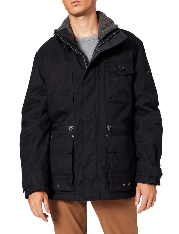 camel active Men's 420950/8494 Jacket, Blue, 70