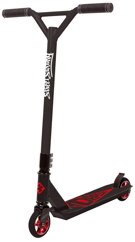 Streetsurfing Street Unisex - Adult Surfing Torpedo Stunt Scooter, Black Core Red, One Size
