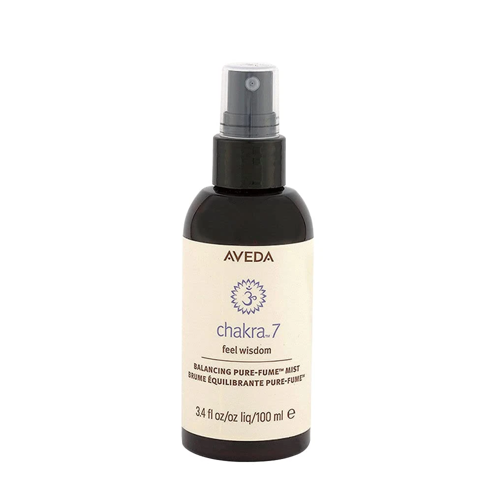 Aveda Chakra 7 Balancing Pure-Fume Body Mist: Connection | Room & Body & Spray | Balances Crown Chakra | With Olibanum, Certified Organic Elemi & Angelica, 100ml