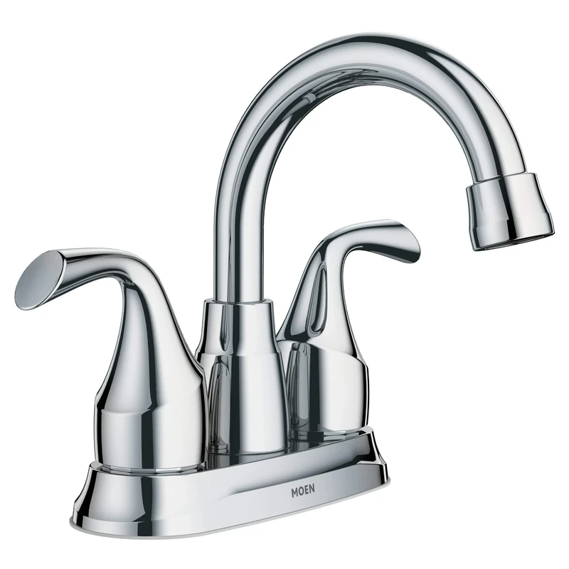 MOEN Idora 4 in. Centerset 2-Handle Bathroom Faucet in Chrome