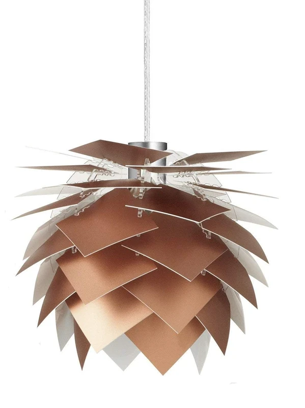Dyberg Larsen PineApple XS G9 Hanging Pendant, 18 cm Diameter, Copper