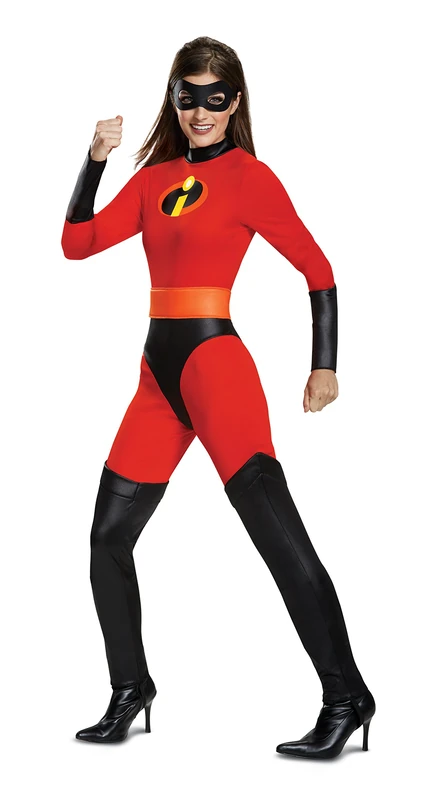 DISGUISE Women's Mrs. Incredible Classic Adult Costume Adult Sized Costume