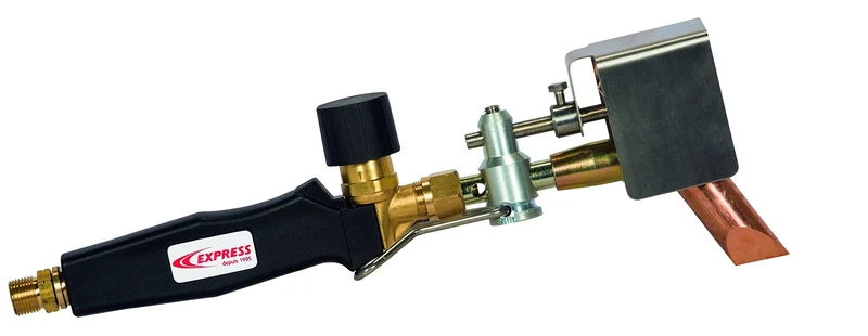 Express , 330/3, Open Flame Roofer with Swivel Handle, Gas Torch, Butane Torch, Soldering Light, Gas Burner, Flame Burner, Plumbing Torch