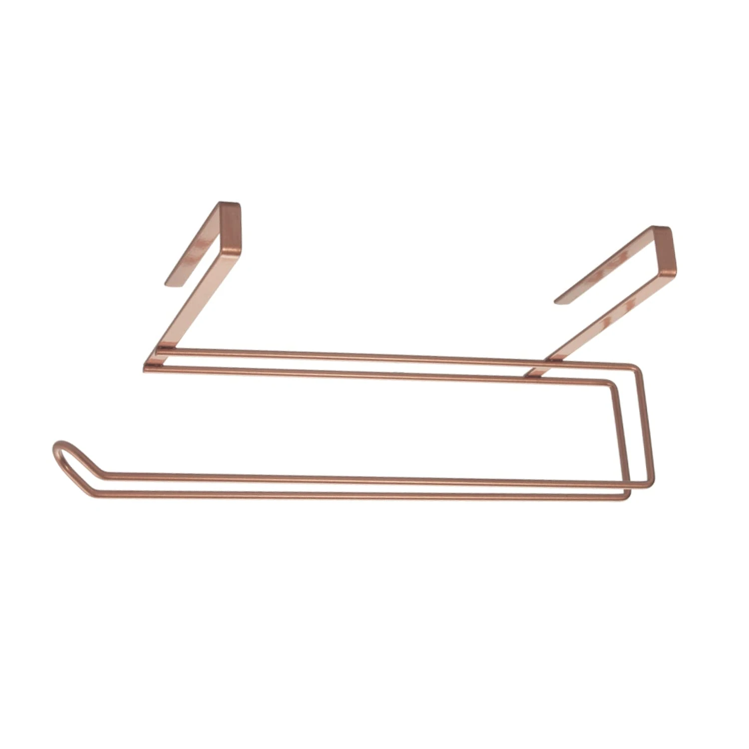 Metaltex Easy Roll Undershelf Paper Towel Holder - Multipurpose Space-saving Kitchen Roll Shelf - Polytherm Copper, 35 x 18 x 10 Centimeters Metaltex