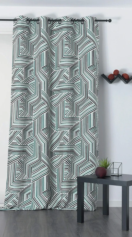 Linder, Polyester, 135 x 250 cm, polyester, green, 135x250 cm