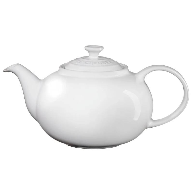 Le Creuset White Stoneware 1.3L Classic Teapot
