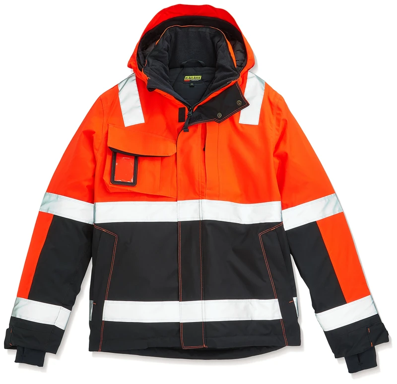 Blakläder 487019875599M High-Vis Winter Jacket, Red/Black, M