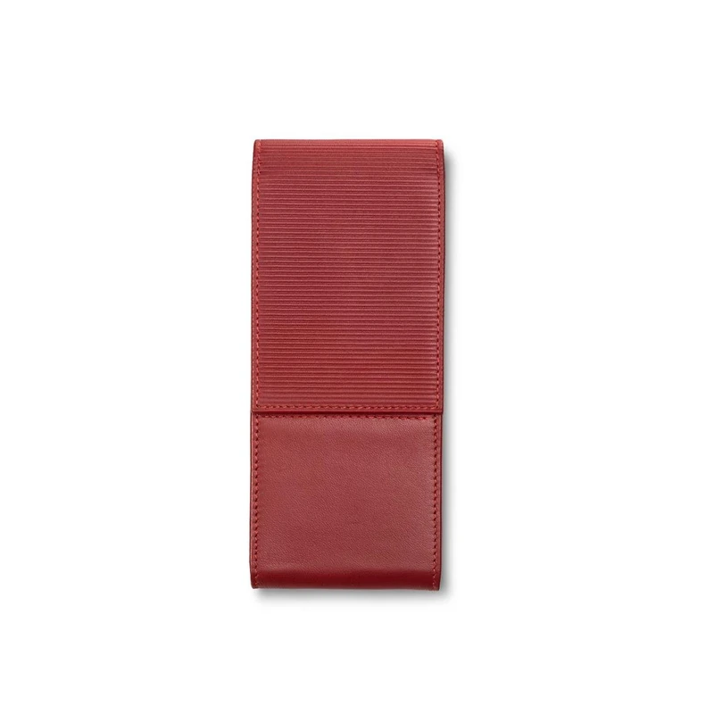 Lamy A316 Nappa Leather Case 859 - Red - Holds 3 Pens