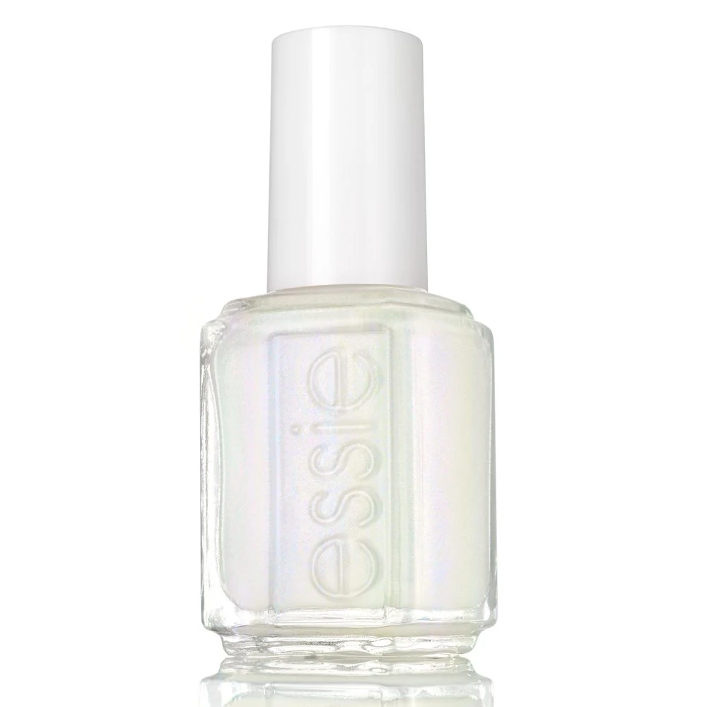 essie Summer 2018 Collection 551 Shimmer Nail Polish, 13.5 ml, All Daisy Long White