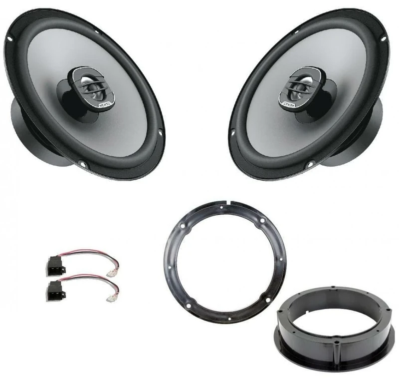 Inex Rear Door Speaker Upgrade Kit Hertz UNO Coaxial 220W 165 mm IX-SR-VW-100 + SA-VW-100 + UNOX165_D_8