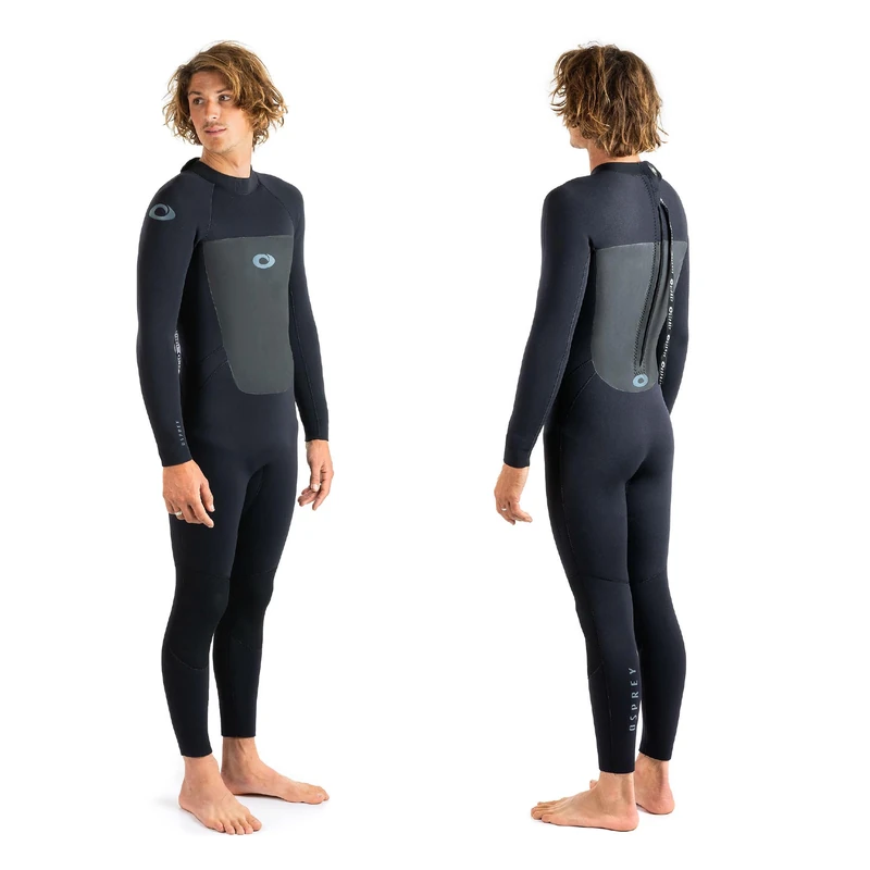 Osprey Men's Osp Lng 5mm - Origin Blk Full Length Wetsuit 5 mm, Black, XL UK