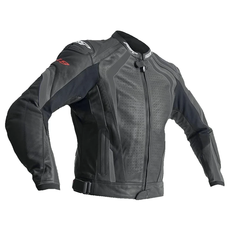RST Leather Jacket R-18 Ce Black M (2069), 42