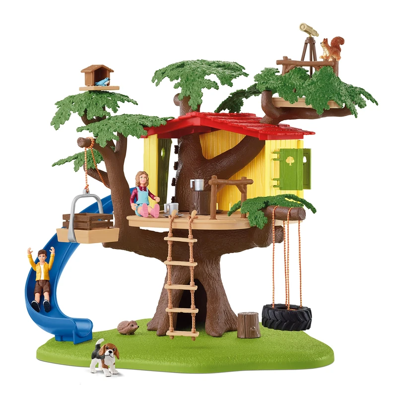 SCHLEICH Farm World 42408 "Adventure Tree house Playset 5.91x6.3x7.09inch
