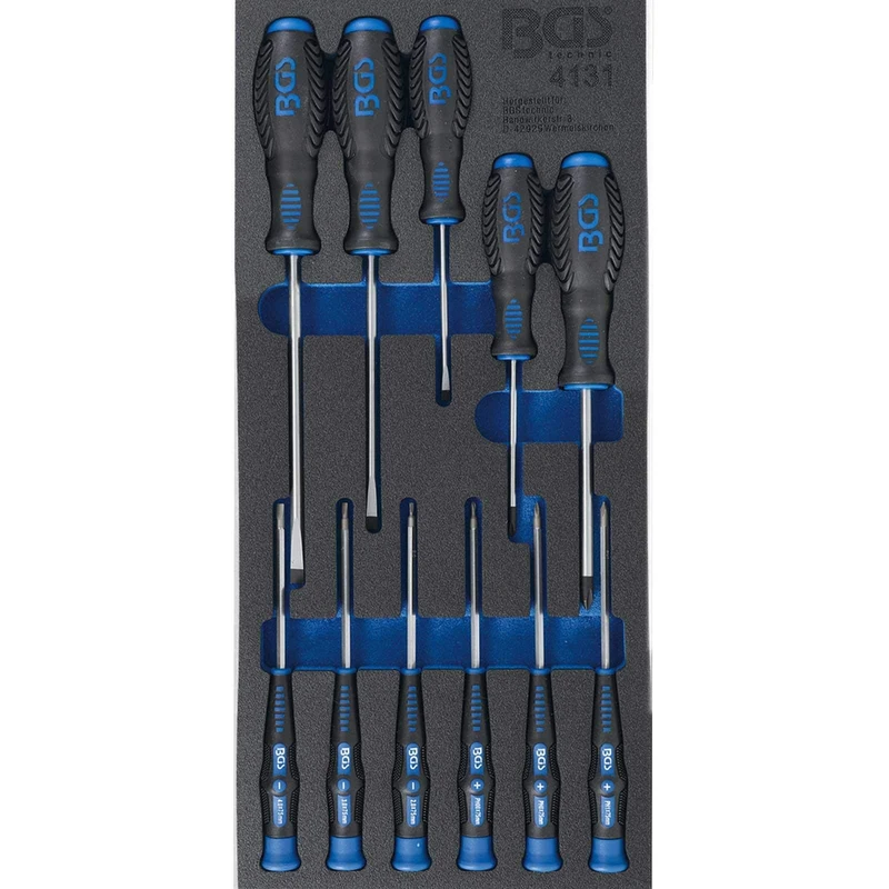 BGS 4131 | Tool Tray 1/3: Screwdriver Set | 11 pcs.