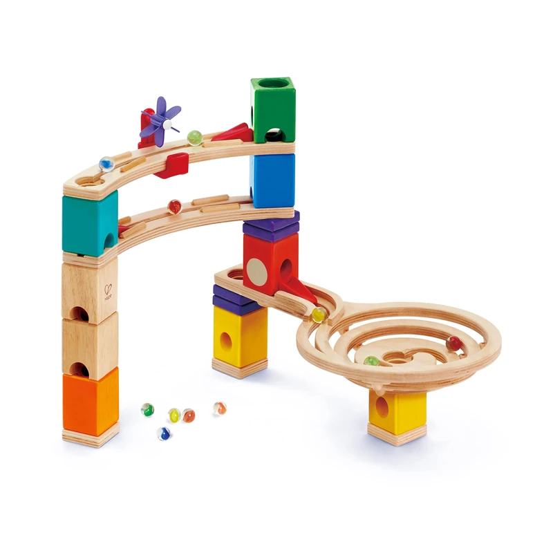 Hape Race to The Finish Marble Run Game