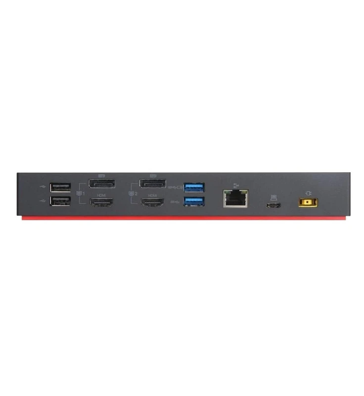 Lenovo ThinkPad Hybrid USB-C with USB-A Dock - Docking Station - 2 x HDMI, 2 x DisplayPort - GigE - 40AF0135EU